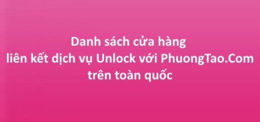 Cửa hàng Unlock iPhone lock